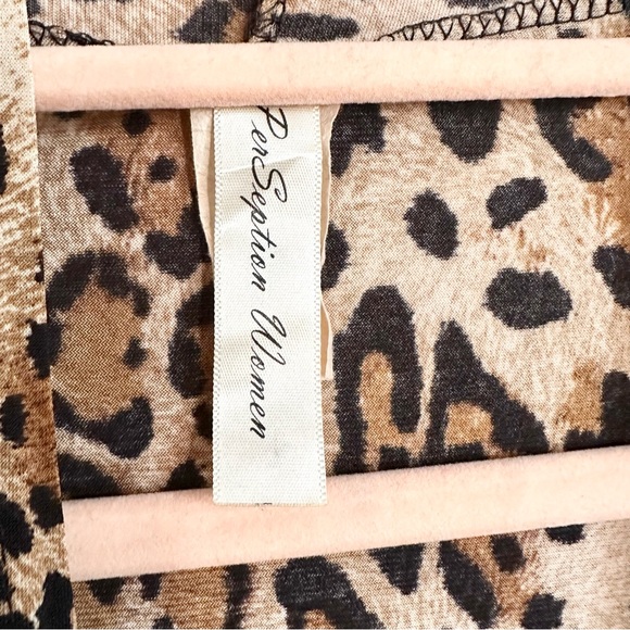 Leopard print jacket top - Picture 3 of 5